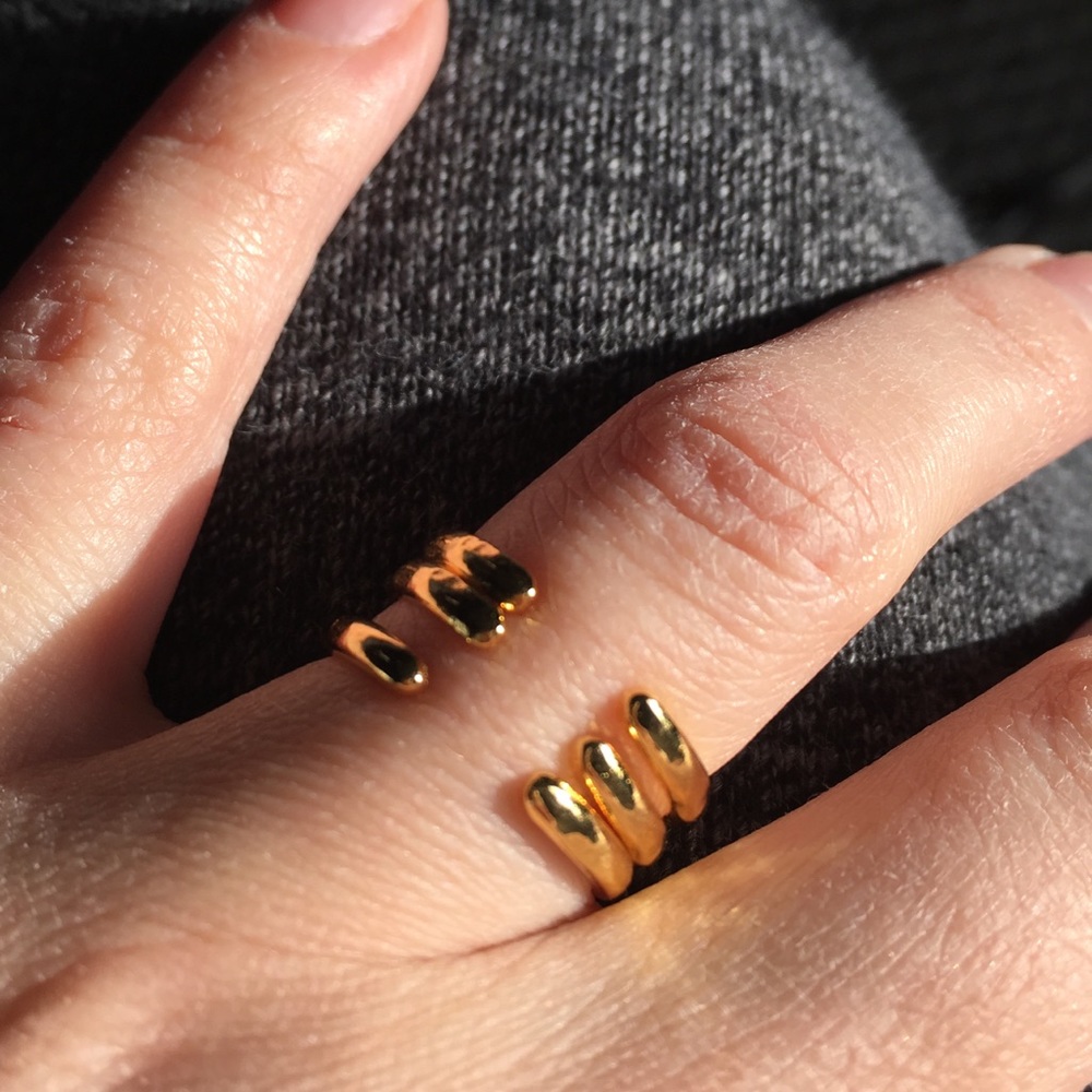 Gorjana size 6 rings-never worn!